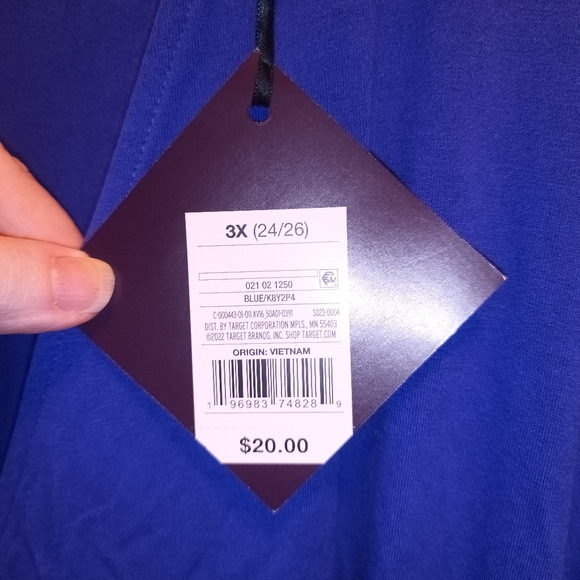 3x NWT Ava & Viv wrap top - Picture 3 of 4